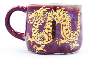 Gold Lust 2 Golden Dragon Mug *Seconds*
