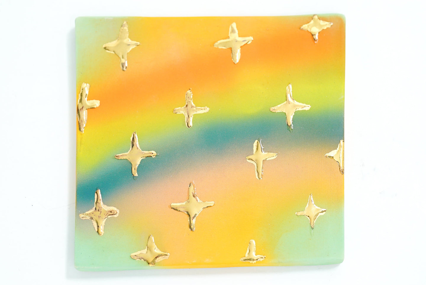 Tile Art Rainbow Stars 15